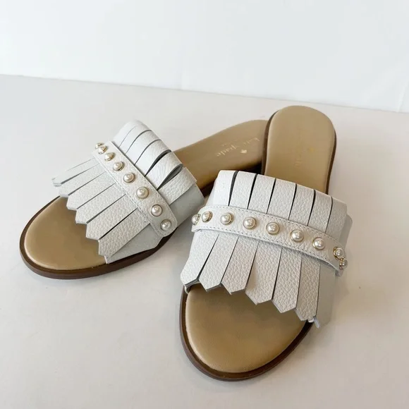 Kate spade pearl sandals on sale